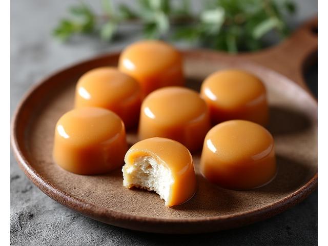 Pralinés aux amandes artisanaux de Terre Amande présentés élégamment
